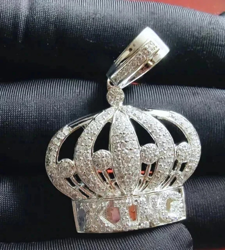 Ciondolo corona lettere - e,
