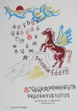 Jacques VILLEGLE : Pegasus