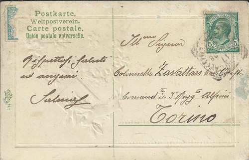Alpini cartoline indirizzate