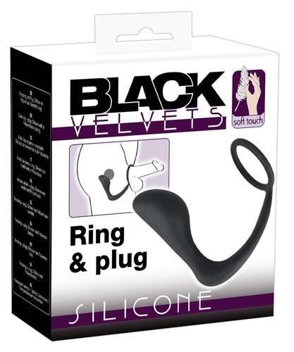 Plug anale silicone - plug, fallo