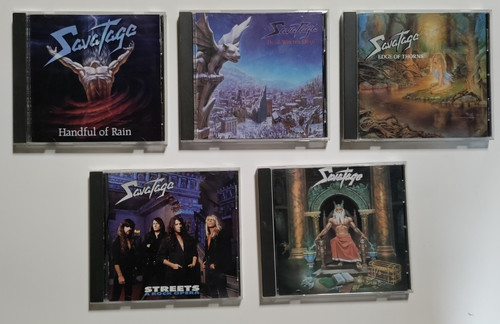 Savatage lot of - cd's,