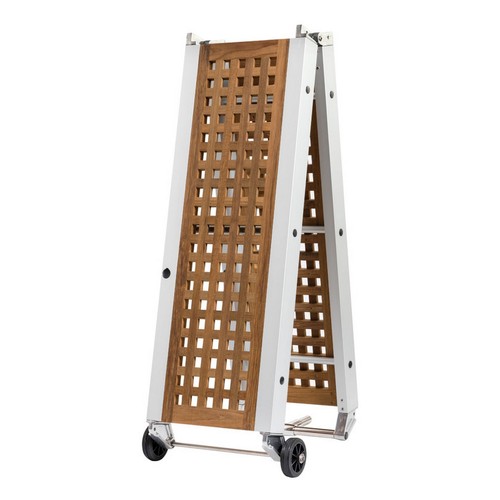 Passerella pieghevole teak 260