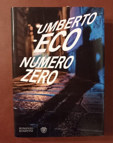 Umberto eco numero zero prima - umberto,