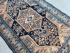 Antique rug 4x6, Vibrant turkish rug 4x6 vintage, Caucasian rug, Afghan rug wool