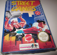 STREET GANGS-NINTENDO NES-PAL-A-ITA-BOXATO-NO MANUALE-RARO DA COLLEZIONARE