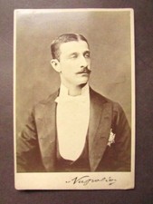 Autografo Fotografia Napoleone IV Eugenio Bonaparte Principe Imperiale Francia