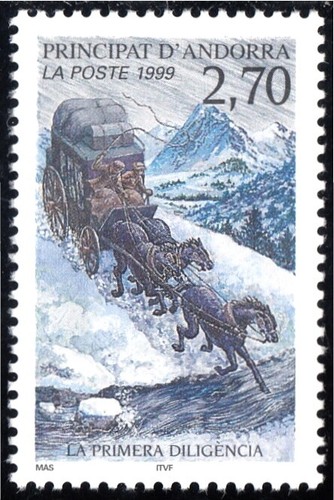 Andorra francese 516 - 1999, la