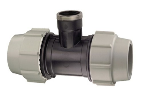 Raccordo tee 63x2 - raccordo, 63x2"x63