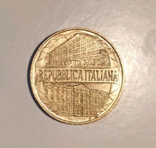Moneta 200 lire - moneta,