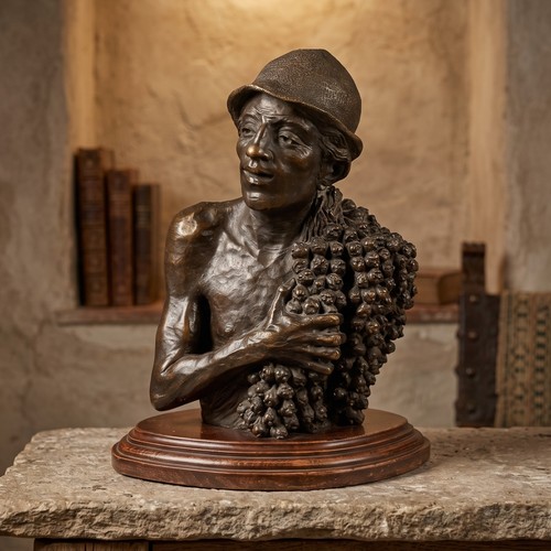 Antica scultura bronzo - antica,