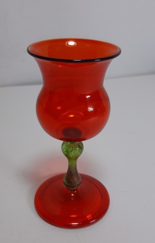 Bicchiere calice vintage vetro - bicchiere,