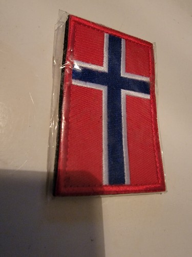 Flag norway iron patch - of, on