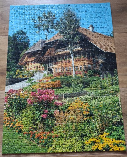 Puzzle quadro villa con - quadro,