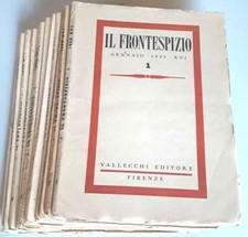 Il Frontespizio. Anno XVI