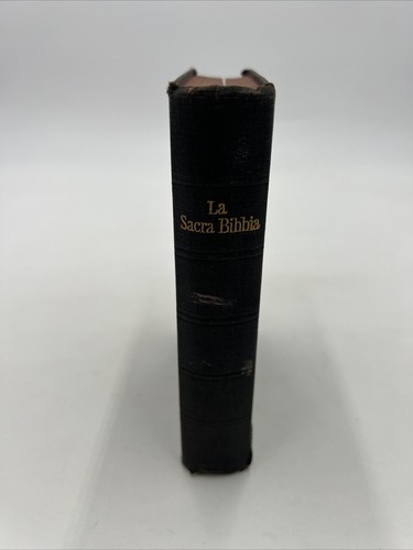 Antique sacra bibbia - la,