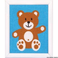 Kit da ricamo Vervaco "Teddy"