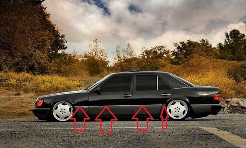 Per mercedes benz w124 - mercedes, sedan