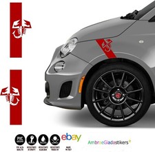 ADESIVI ABARTH ,Fiat 500