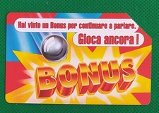  Scheda telefonica usata Hai vinto un Bonus da Lire 2000 come foto