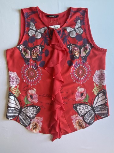 Canotta desigual ruffle donna - ruffle,