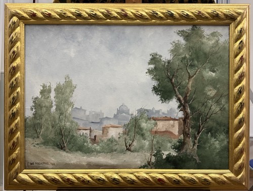Quadro olio tela - su,
