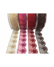 50 Cm Passamaneria Tulle Pizzo