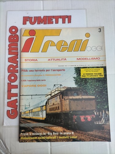 Treni anno 1980 storia - n.3,