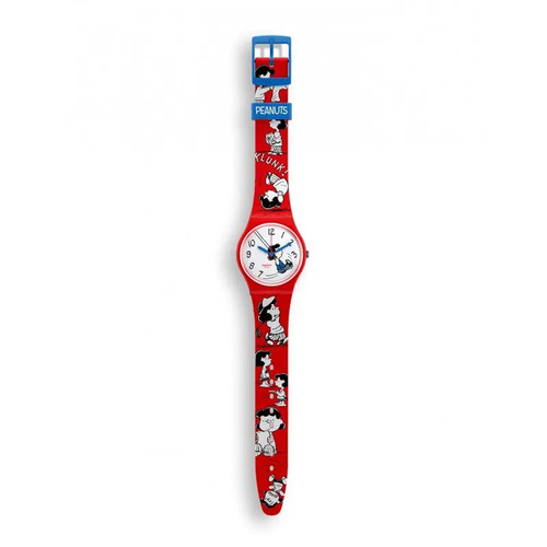 Orologio swatch klunk - klunk!, peanuts