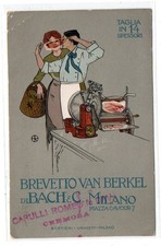 Cartolina brevetto van - cartolina, f.p.
