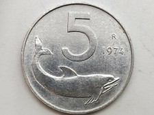 Italia 5 lire, 1951-2001