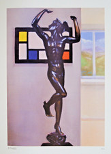 Alessandro Paternò, Serigrafia firmata con certificato cm. 50 x 70