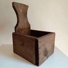 Rustica scatola in legno