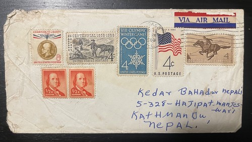 1960 usa copertina - copertina, nepal