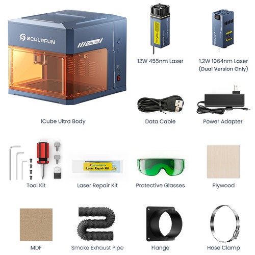 Sculpfun ultra dual - ultra, mini