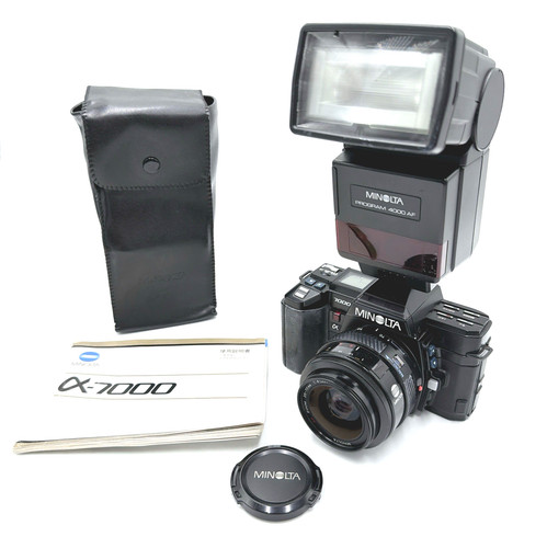 Fotocamera vintage minolta - fotocamera,