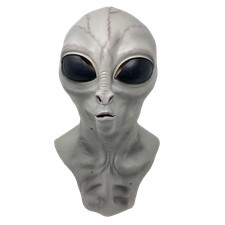 Maschera Aliena Grigia UFO Extra Terrestre Costume Roswell Accessorio Horror