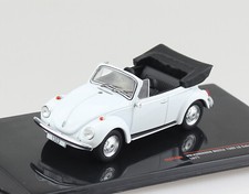 VW Käfer Cabrio 1302 LS Cabrio 1971 weiß 1:43 Ixo Modellauto CLC 428