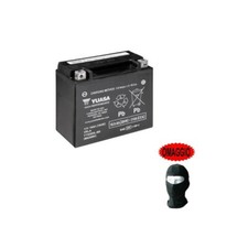 PER MOTO MORINI New York 501 1989-1989 BATTERIA YUASA GIA' PRONTA ALL'USO YTX20