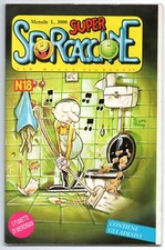 super LO SPORCACCIONE N.18 MERDMAN merd man rambo spoof piero tonin CON ADESIVI