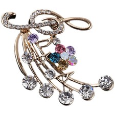  Spilla da cappotto con nota