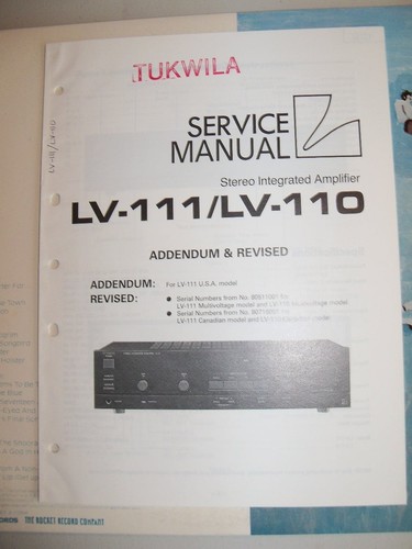 Manuale servizio originale - manuale,