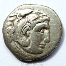 Antica Grecia Alessandro Il Grande Tetradracma 323 A.C. Argento 4,02 gr. 18 mm.