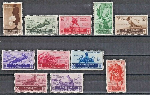 Regno 1934 medaglie - regno, valor