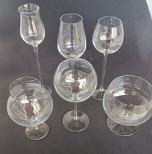 Set 6  bicchieri  da degustazione misure varie Brandy - Vino -  Cognac