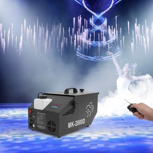 Macchina nebbia bassa posata
