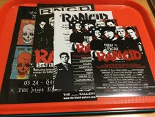 RANCID Flyer 5 Tipi Japan Tour Punk 2008 Japan Tour 2009 Japan Tour Tim Armst