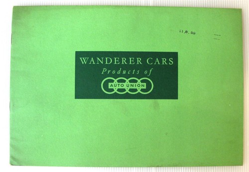 Auto union wanderer range - range, w24