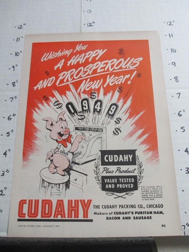 Rivista annuncio 1949 cuhady - rivista,