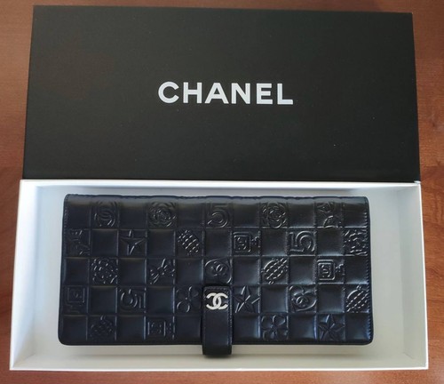Portafoglio lungo chanel - portafoglio,