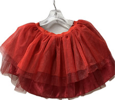 #109 Red Tutu Soft Tulle for